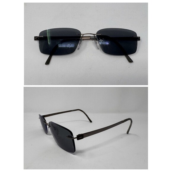 Silhouette 5452 Brown Eyeglass Frames 40 19-140 Color 6055 Austria Authentic main image 11